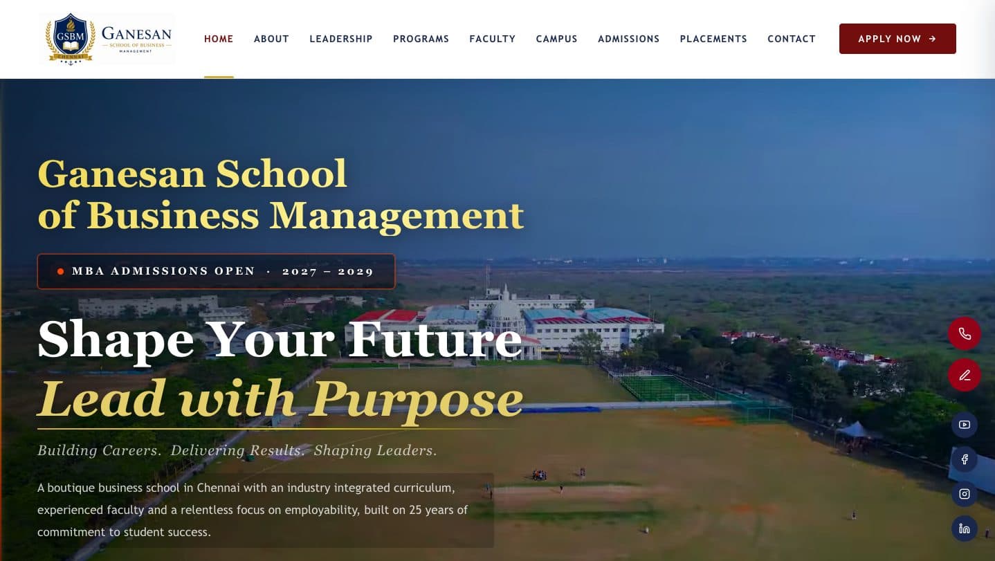 GSBM website